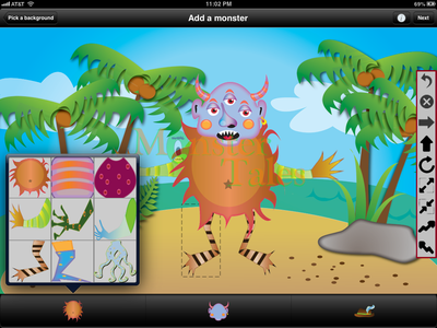 Screen cap of the MT monster editor